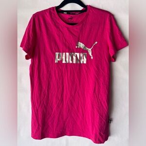 Puma‎ Pink T-Shirt size Medium